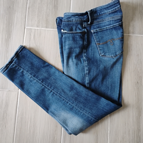 Lucky Brand Blue Lolita Skinny Jeans Sz 14/32R - Picture 2 of 7